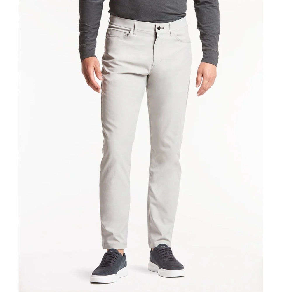 Public Rec Workday Pant 2.0 Fog Gray Mens 38/32 Technical Stretch 5-Pocket Pant